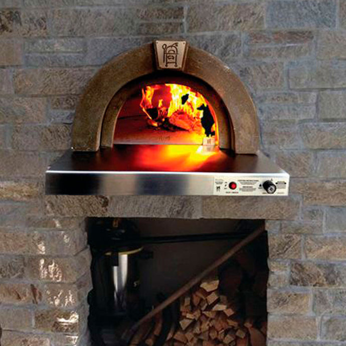 HPC Forno de Pizza Gas and Wood-Burning Outdoor Pizza Oven-Di Napoli Series