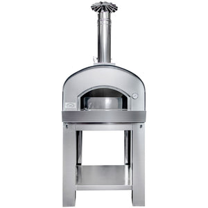 Solé Gourmet Italia Outdoor Wood-fired Pizza Oven with Cart