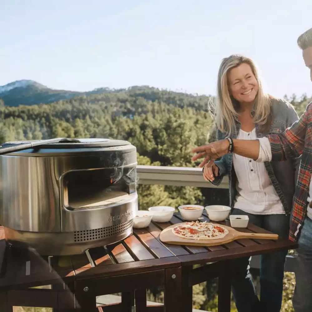 Solo Stove Portable Countertop Wood or Gas Pi Pizza Oven