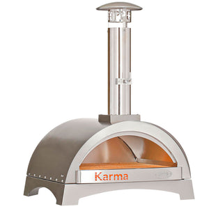 WPPO Karma 25" Countertop Wood-fired Pizza Oven with Base
