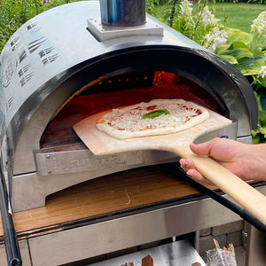 WPPO Karma 25" Countertop Wood-fired Pizza Oven with Base